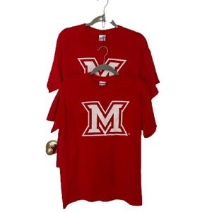 New Gildan Heavy Cotton Unisex Short Sleeve Red T-Shirt, Sz M/L.